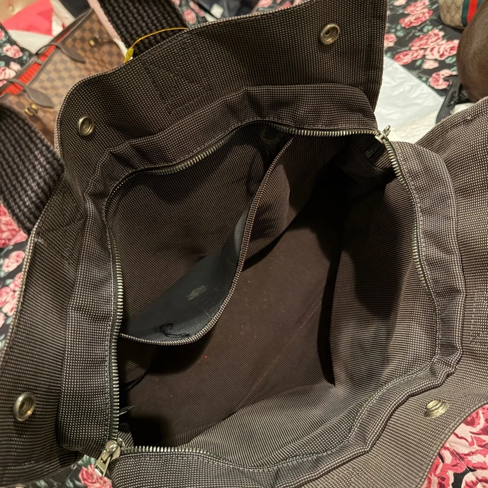 Hermes Sac Fourre Tout MM Cotton Canvas Tote